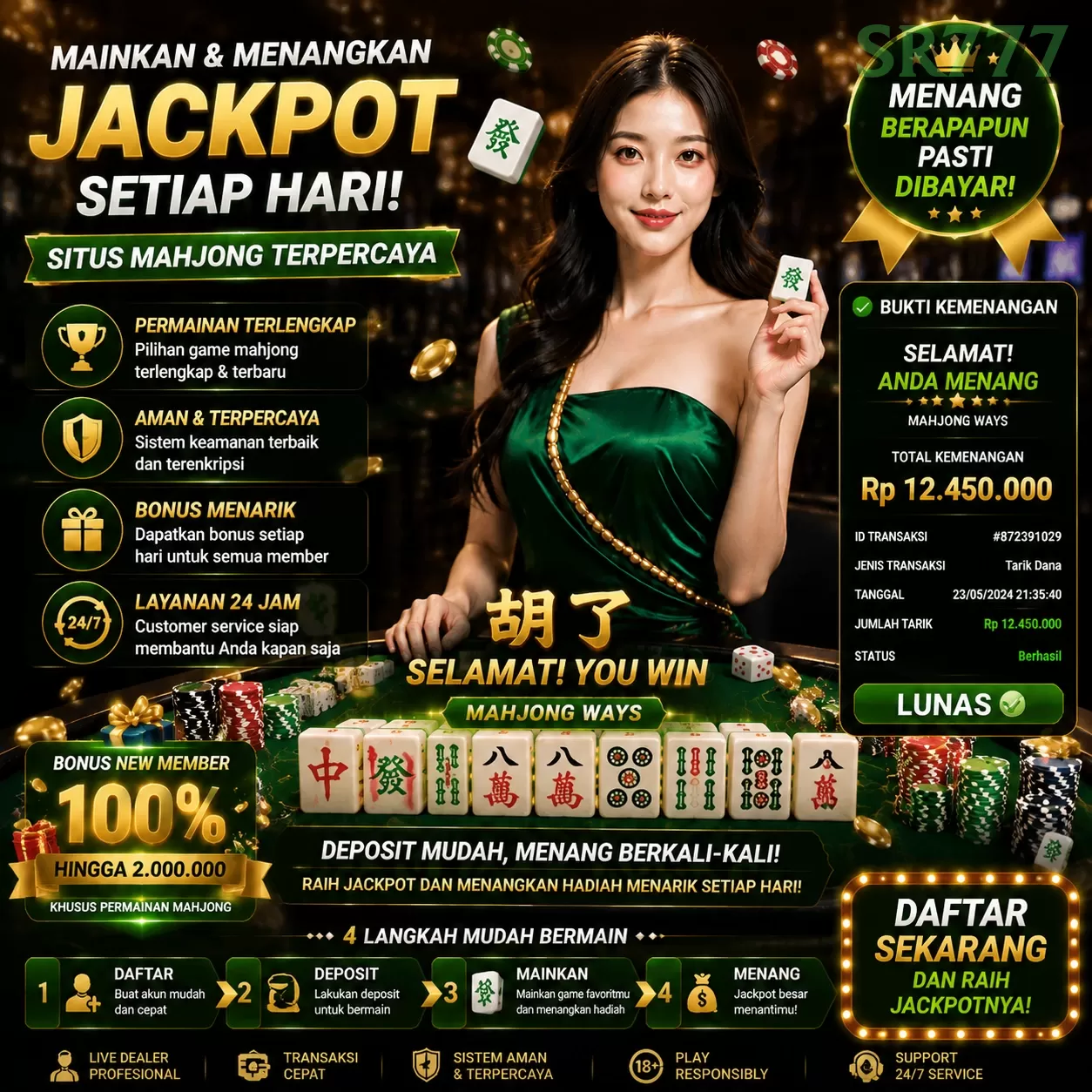sr777 Masuk
